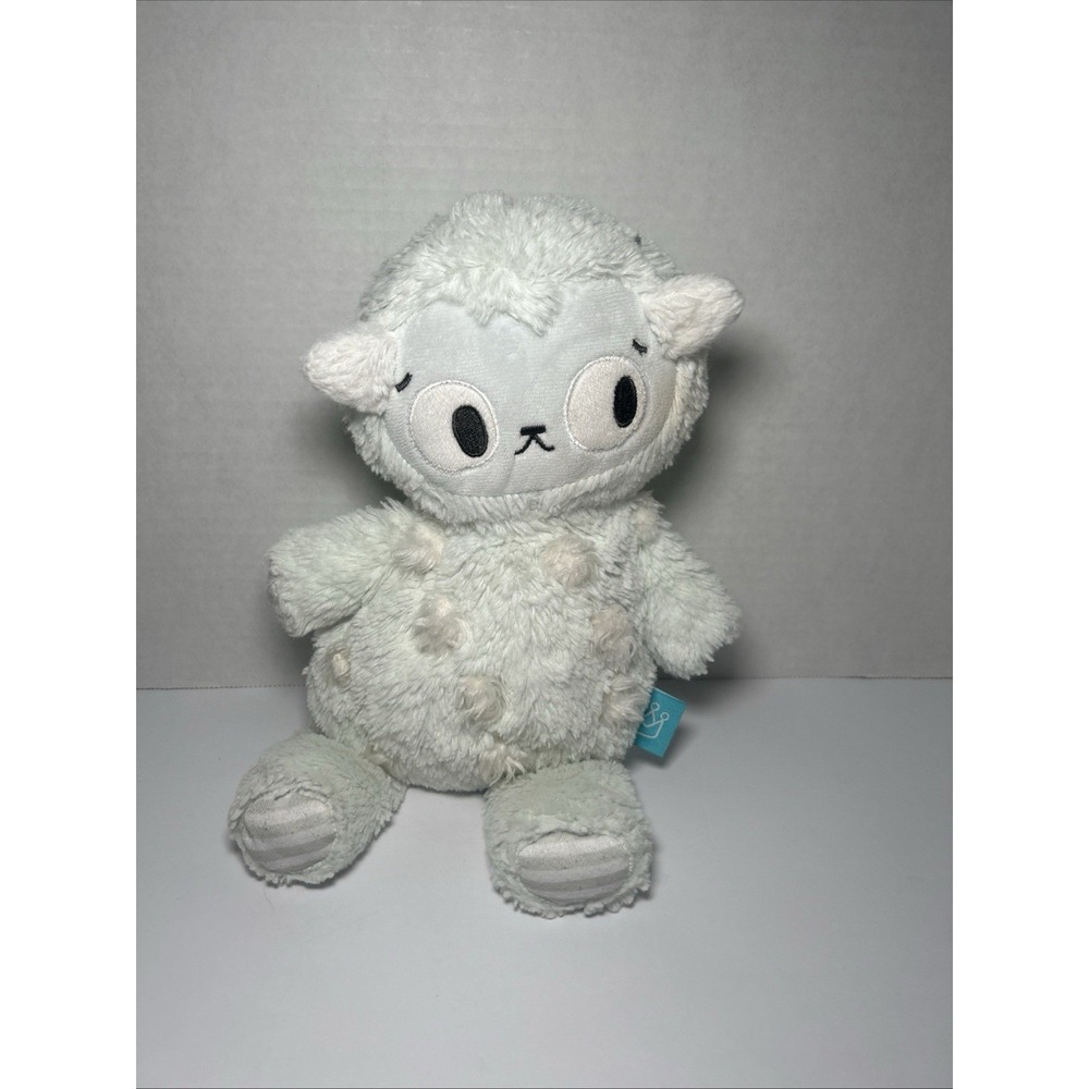 Manhattan Toy Plush Pals Tufty Friendly Monster Stuffed Animal Yeti Blue - Picture 8 of 9